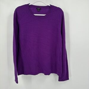 Prive Womens Quiet Luxury Cashmere Sweater Size XL Preppy Minimalist Capsule